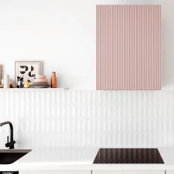 Hotte Murale Aspirante Silencieuse - 60 cm - 720 m3/h - LOWIO - Rose Velour