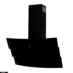 Hotte Murale Aspirante Silencieuse - 90 cm - 720 m3/h - VINTIO - Noir