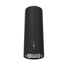 HOTTE MURALE CYLINDRE RONDE SPIRO - NOIR / BELDEKO