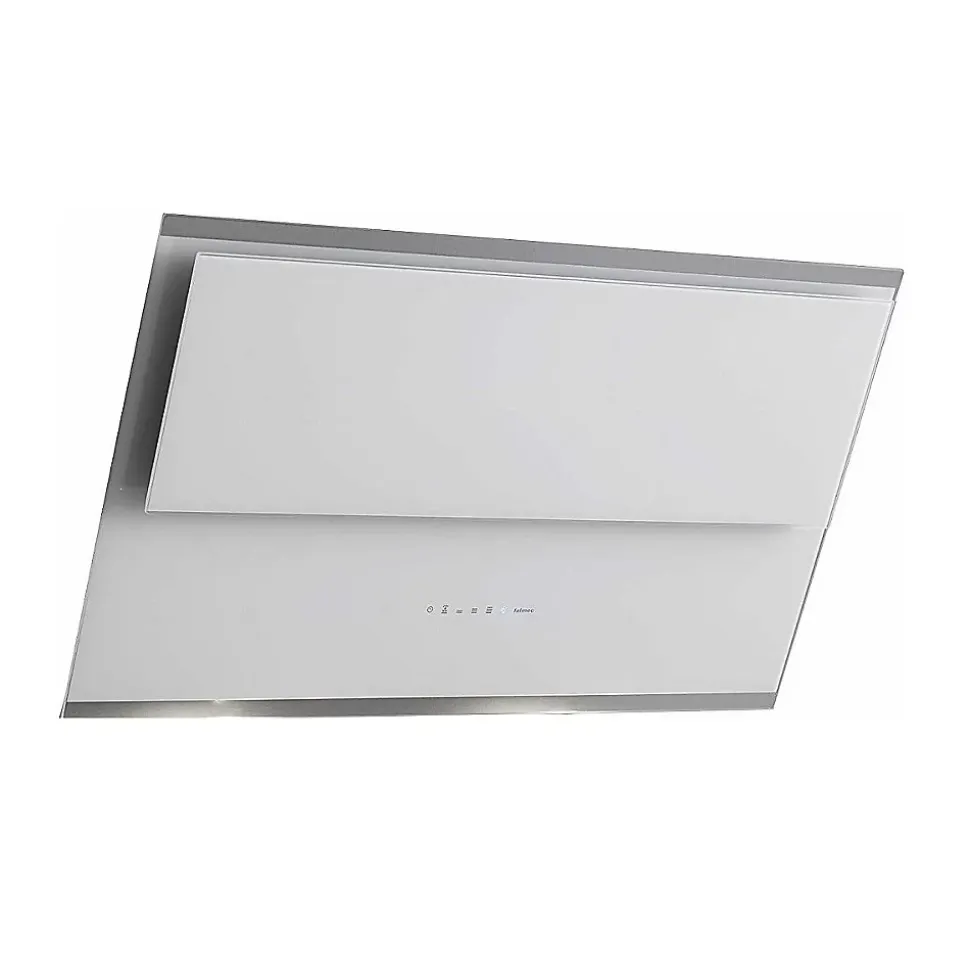 Hotte murale inclinée 85cm 584m3/h blanc Falmec VERSO1411 verso
