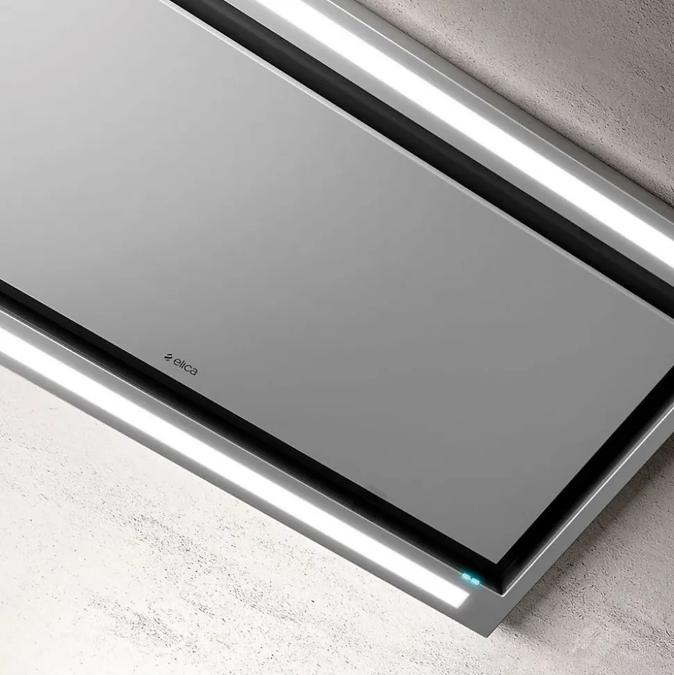 Hotte plafond Elica CLOUD SEVEN inox 90 cm évacuation