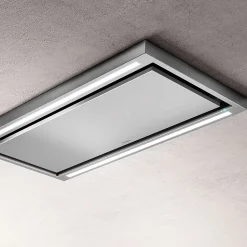 Hotte plafond Elica CLOUD SEVEN inox 90 cm évacuation