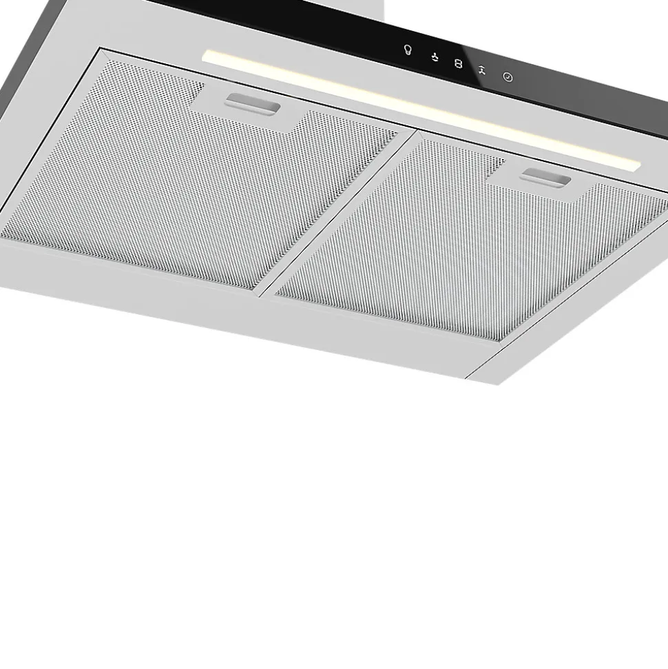 Hotte trapèze inox GoodHome GHCH60LKSS, 60 cm