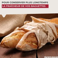 Huche à pain en bois Fackelmann Boissellerie