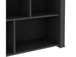 Ilot central de cuisine avec 7 niches - Naturel et anthracite - OPOLE