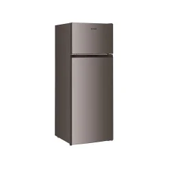 INDESIT Réfrigérateur 2 portes 206 litres inox - I55T0412X