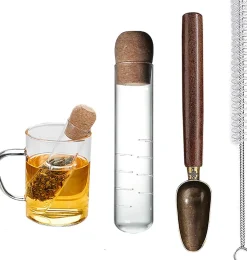 Infuseur à thé en verre borosilicate réutilisable