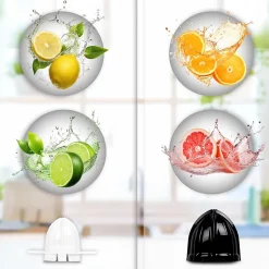 JE416 Presse agrumes 40W Capacité 1,6 litre Filtre réglable pour la pulpe Jus oranges citrons agrume frais Duronic