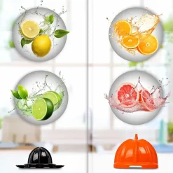 JE605 Presse agrumes 600W Capacité 400 ml Filtre réglable pour la pulpe Jus oranges citrons fruits agrume frais maison Duronic
