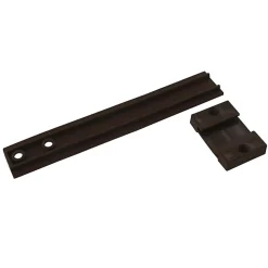 Jeu de glissière porte de frigo L. 150 mm x H. 26 mm