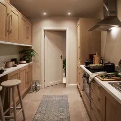 Joue de finition caisson bas Goodhome Alpinia chêne H. 90 cm x l. 61 cm x Ep. 18 mm