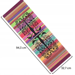 KADAX Chemin de Table Nappe Feutre Antitache 95x33 cm