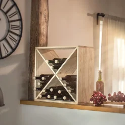 KADAX porte-bouteilles Krojc naturel K11373