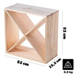 KADAX porte-bouteilles Krojc naturel K11373