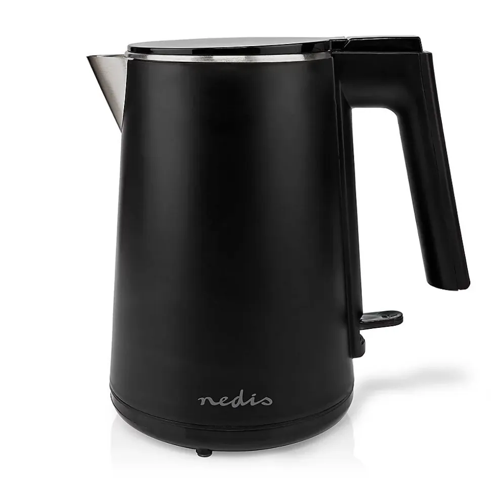 KAWK360EBK Bouilloire électrique 1L Plastique Noir NEDIS