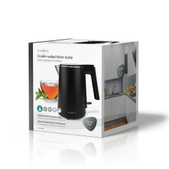 KAWK360EBK Bouilloire électrique 1L Plastique Noir NEDIS