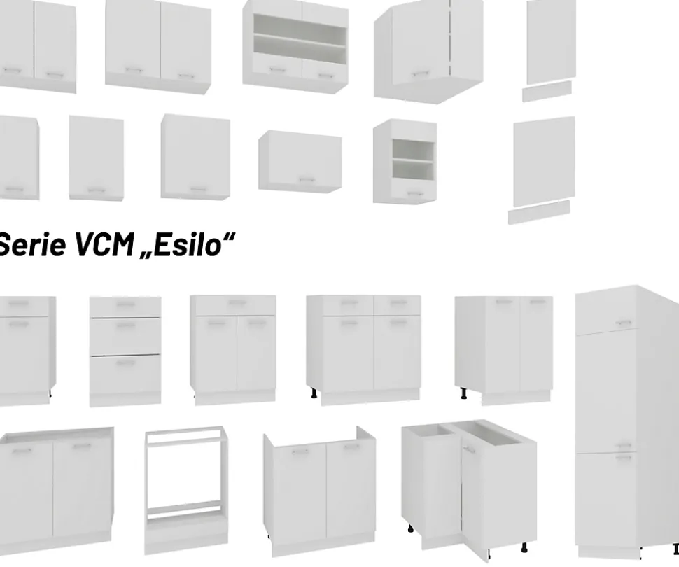 Küchenschrank B 60 cm Unterschrank Esilo