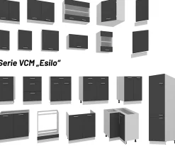 Küchenschrank B 40 cm Unterschrank Esilo