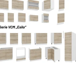 Küchenschrank B 60 cm Unterschrank Esilo