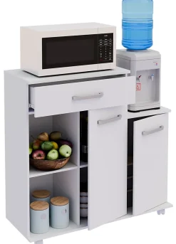 Küchenwagen Servierwagen Rollen Bakila