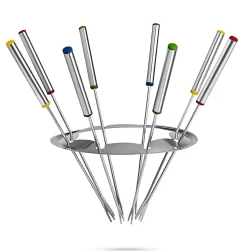 Kit appareil à fondue 8 fourchettes inox Princess 172680-01-001