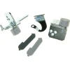 KIT REVERSIB.OUVERTUR POR TE COMBY INOX C00301720 pour Réfrigérateur