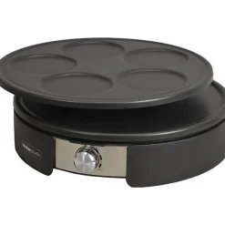 KITCHEN CHEF KSLW-170F Crepière double plaque - Noir