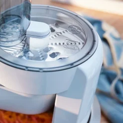 Kitchen machine Serie 2 BOSCH - Robot de cuisine - 700W - 4 vitesses + turbo - Bol mélangeur inox 3,8 L - Blender 1,25 L - Blanc