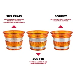 Kitchencook - Extracteur De Jus - Capacité (1l) - 400w - Variateur De Vitesse - Filtre Amovible - Séparateur De Pulpe