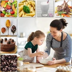 KS100 WH Balance de cuisine Capacité 5 kg Affichage numérique Ajout de poids Précision 1 g Bol 1,2L 4 capteurs précis Duronic