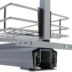 KuKoo Garde-Manger Coulissant de Cuisine 190-220cm Hauteur