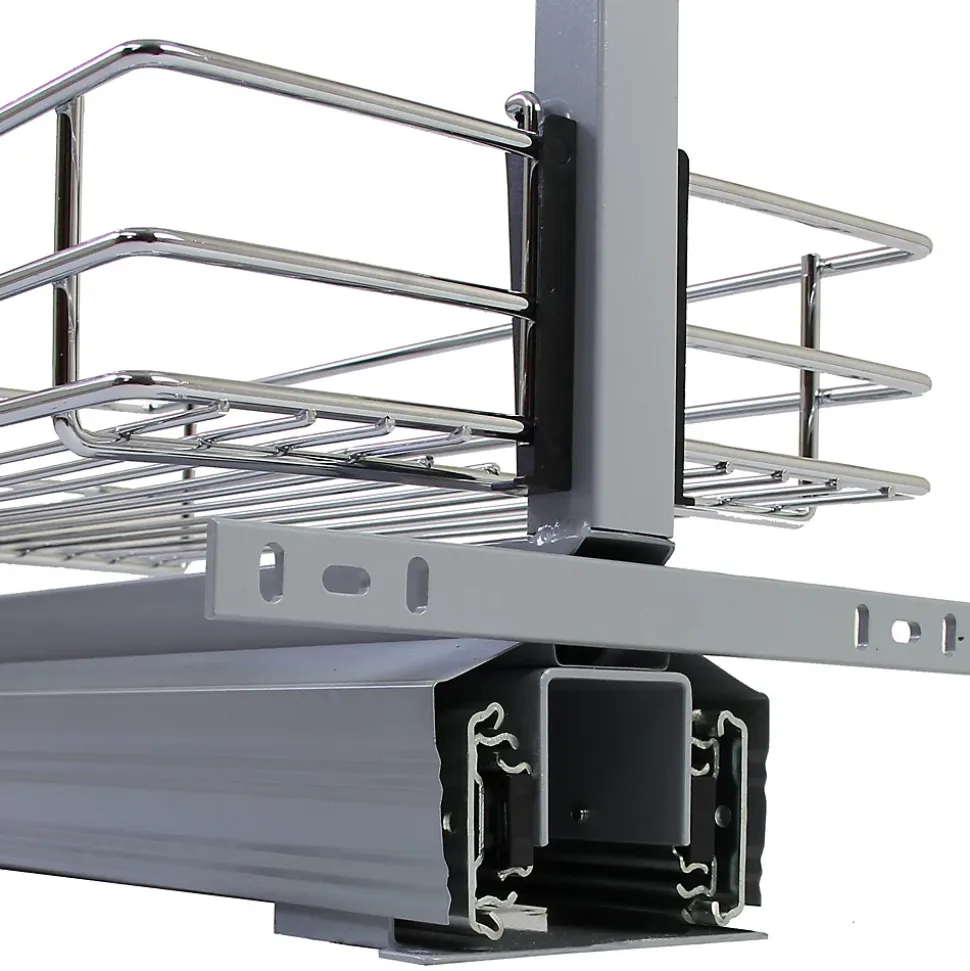 KuKoo Garde-Manger Coulissant de Cuisine 190-220cm Hauteur