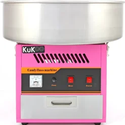 KuKoo Machine à Barbe à Papa & Dôme Protecteur