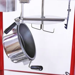 KuKoo Machine à Popcorn en Inox Rouge