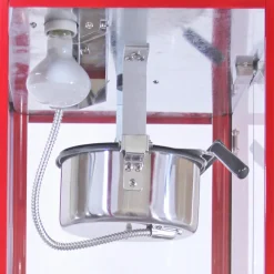 KuKoo Machine à Popcorn en Inox Rouge