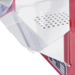 KuKoo Machine à Popcorn en Inox Rouge