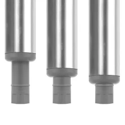 KuKoo Plan de Travail 180 cm avec Étagère d'Appoint à 1 Niveau