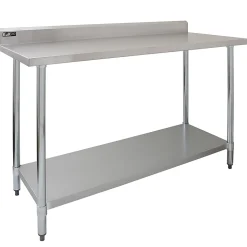 KuKoo Table de Travail en Inox - 150 x 60 x 90 xm
