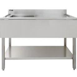 KuKoo Évier en Acier Inoxydable - Egouttoir à Droite