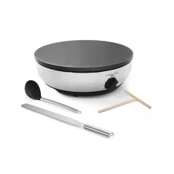 Lagrange Crêpière fonte 40cm 3000w inox - 209003