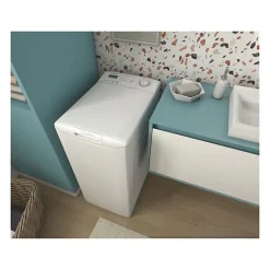 Lave linge top CANDY CSTG 27L3/1-47 - 7 kg - 1200 trs/min - Classe C - Blanc