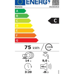 Lave vaisselle Siemens SN25EI09CE