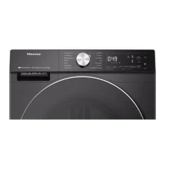 Lave-linge frontal 10.5 kg 1400 tours/min noir Hisense WF5S1045BB