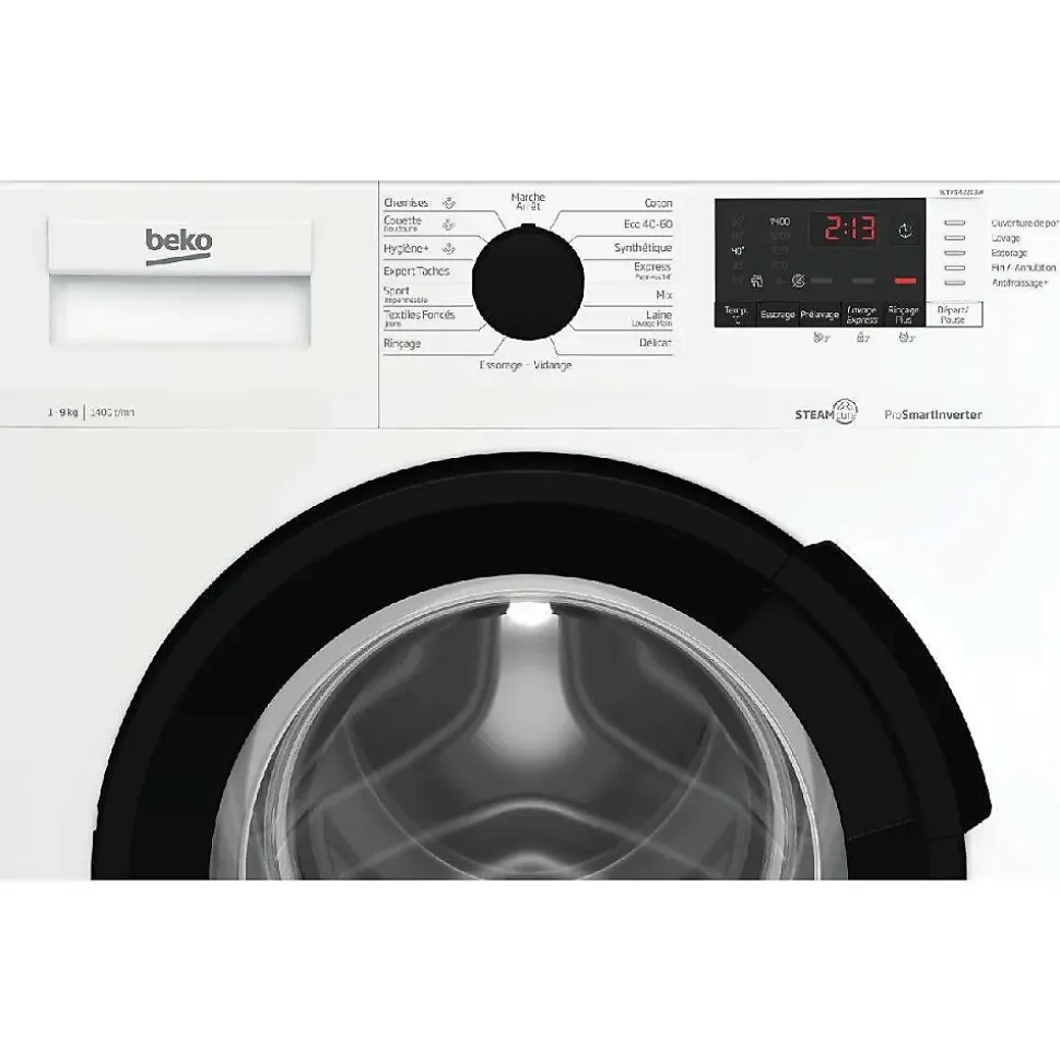 Lave-linge frontal BEKO WTV94221BW