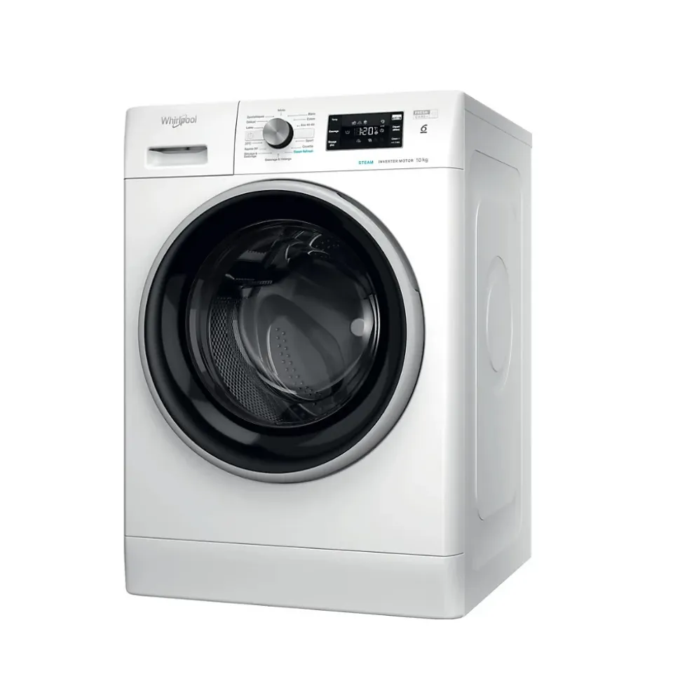 Lave-linge frontal 10kg 1400 trs/min Whirlpool FFBR10489BSVFR
