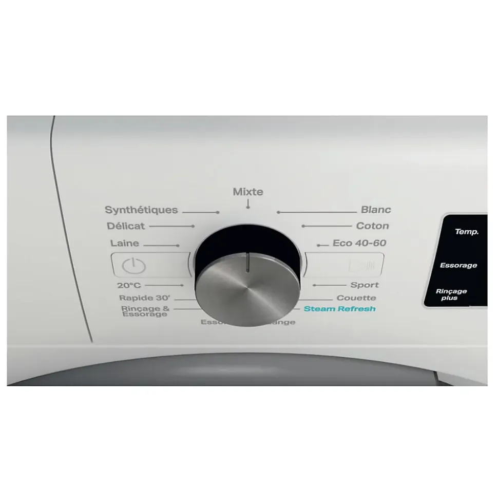 Lave-linge frontal 10kg 1400 trs/min Whirlpool FFBR10489BSVFR
