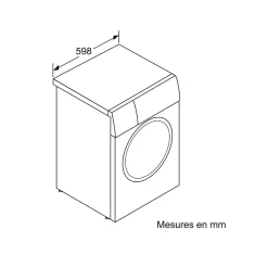 Lave-linge frontal 9kg 1400 trs/min blanc Siemens WG44G2Z0FR