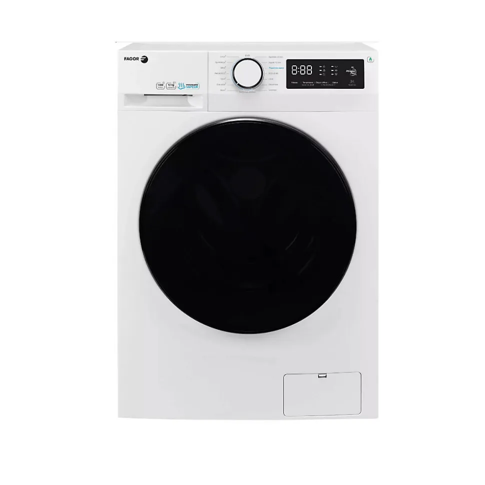 Lave-linge frontal 12kg 1400trs/min Fagor FLF1214AIW