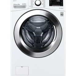 Lave-linge frontaux 15kg 127L LG 1100tr/min 70cm E, F 51 P 12 WH