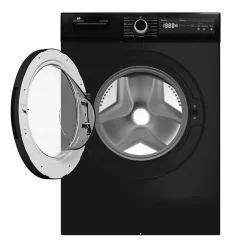 Lave-linge hublot CONTINENTAL EDISON CELL10140IBT - 10kg - Largeur 59,6 cm - moteur induction - noir mat